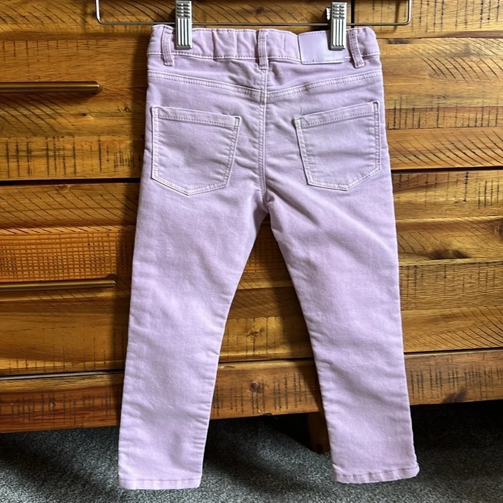 Zara Girls Kids Lavender Jeans Pants